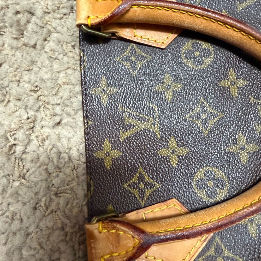 Louis Vuitton Brown Monogram Tote - Picture 11 of 13